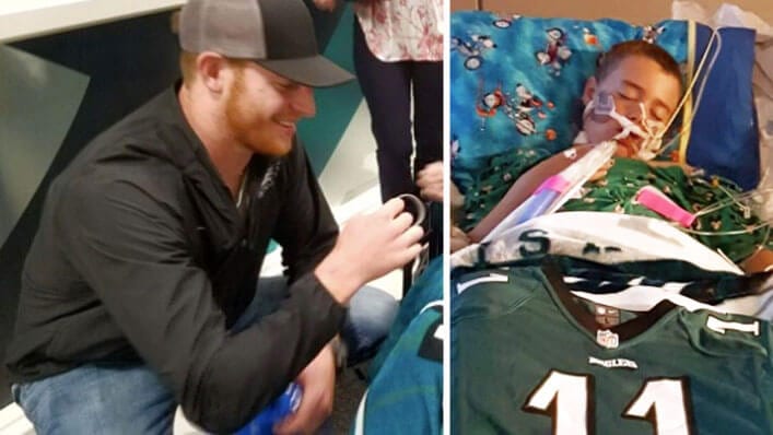 The Heartbreaking Reason NFL Star Carson Wentz Won't Take 